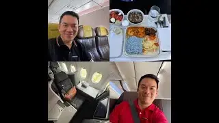 Два узкофюзеляжных самолета, два совершенно разных мира: Royal Brunei A320 Econ и Singapore Airli...