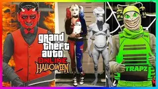 NEW Halloween UFO ABDUCTION, Alien Outfit, HARLEY QUINN, Location, GTA 5 2025 (GTA Online Update)