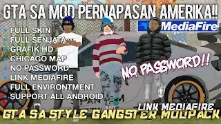GTA SA MOD STYLE GANGSTER AMERIKA ANDROID TERBARU, FULL ENV AND SKIN V3