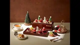 Merry Moments Christmas Tea Set