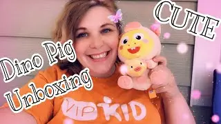 VIPKID Dino PIG UNBOXING with my kids! Cute & Fun!!!