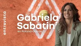 Gabriela Sabatini en Roland-Garros