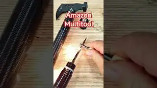 🔥 The Ultimate Amazon Survival Multitool! | Axe, Knife & More #shorts #asmr #unboxing