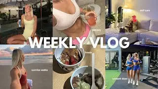 ЕЖЕНЕДЕЛЬНЫЙ ВЛОГ | съёмки Oxyshred, еда при дефиците, тренировки, новости из жизни, приём у физи...