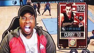 THIS CARD IS INSANE!!! 102 OVR CAMPUS HERO MASTER STEPH CURRY GAMEPLAY!!! NBA LIVE MOBILE 20