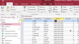 Import Excel file from Access Database