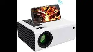 Full HD 720p Portable Projector &ndash; Perfect for Movies, Gaming, and Streaming