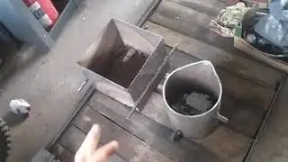 odlewanie aluminium, forma, tygiel- pierwsze kroki
