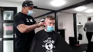 Skinfade And Beard Trim Shape Up | Barbering | Barbershop | Video | Men's Modern Hairstyles