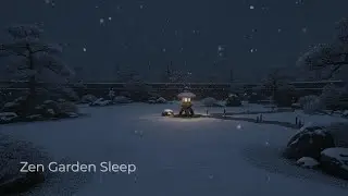 Zen Garden Sleep &ndash; Quiet Snow Ambience for Deep Rest