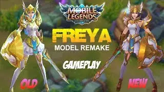 Mobile Legends - FREYA Model Remake Gameplay with Best Build [MVP] Update 1.1.96
