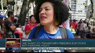 In Brazil demand an end to evictions