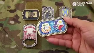 Dog Tag Challenge Coins -Signature Coins