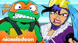 TMNT | Pertemuan tak terduga Mikey di pasar! 😱🛒 | Cuplikan lengkap | Nickelodeon Bahasa