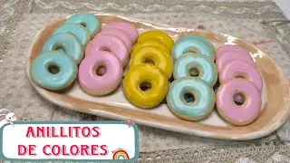 Colorful Ring Cookies or Cookies - Easy Recipe