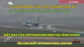 Vietnam Airlines Hạ C&aacute;nh Khẩn Cấp - Lục Qu&acirc;n Hoa Kỳ C&oacute; chuyến Gh&eacute; Thăm T&acirc;n Sơn Nhất.