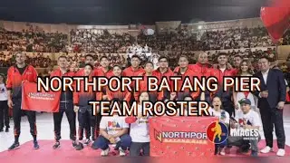 Northport Batang Pier Official Line Up | PBA Bubble