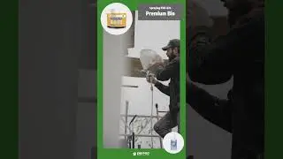 Spraying Premium Bio Silicone Render #shorts