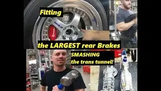the LARGEST rear brakes on the 4 Rotor Rx7; lunatics BASHING trans tunnel; Typical Saturday