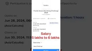 Fractal Associate Hiring Challenge 2024