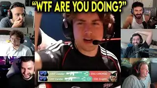 Valorant Streamers Reacts To 100T Zander Trash Talking EDG After 1v2 CLUTCH In EWC 2025