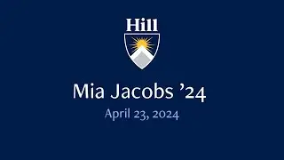 Chapel Talk | Mia Jacobs '24 | April 23, 2024