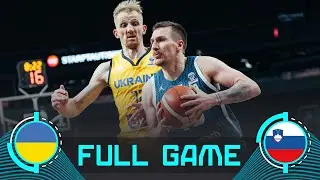 Ukraine v Slovenia | Full Basketball Game | FIBA EuroBasket 2025 Qualifiers