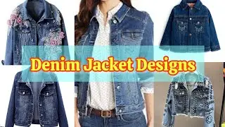 Denim Jacket Designs for Girls #denim#denimjackets#denimfashion#jacketdesigns#jacket