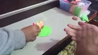 Hand made Clay for Rabbit House