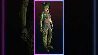 Cyberpunk Female V,  A little over the top, but still so fancy and cute!