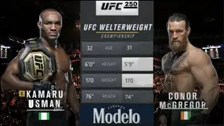 Kamaru Usman vs Conor McGregor|UFC|GRIZZLY