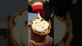 2 Feet Giant Shawarma 😱🌯 | Street Food Mega Roll