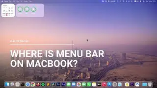 Where is Menu Bar on MacBook? (Beginner Guide 2026)