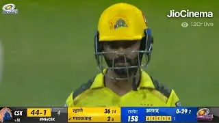 IPL 2025 csk Rahane batting 61 of 27 balls CSK vs MI Today Video 🔥