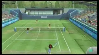 Wii Sports Club Online Multiplayer Gameplay #1 (Tennis)