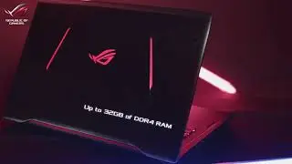 ROG Strix GL702ZC - World's first gaming laptop with AMD Ryzen!