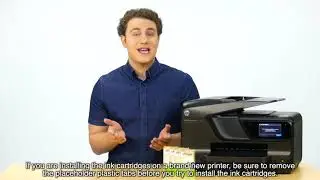 How to change HP 950 951 ink cartridges at HP OfficeJet Pro 8600 printer - Step-by-Step by ComboInk