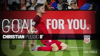 MNT vs. Panama: Christian Pulisic Goal - Oct. 6, 2017