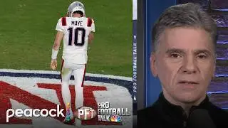 Drake Maye's shoulder issue ties into role of inside information | Pro Football Talk | NFL on NBC