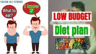 Low Budget Diet Plan For Weight Gain Fast | Faizan Ali Fitness