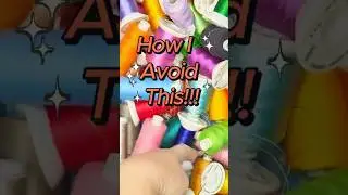 How I store my sewing & embroidery threads