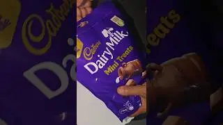 Mini treats Dairy Milk chocolates 🤤🤤#sweet