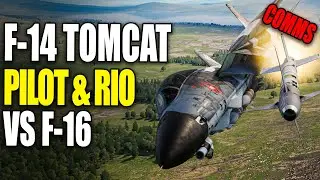 DCS World F-14 TOMCAT PVP using Sidewinder RIO and PILOT (4K RTX4090)