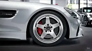 Modern Monoblock Aero Inspired Wheels Meet AMG GT Perfection