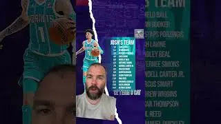 Fantasy Basketball Pick 9 Mock Draft #NBA #shorts #subscribe