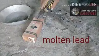Making Fishing Sinker/Knoch ( molding)