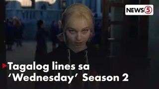Tagalog lines nina Enid at Bruno sa show na &lsquo;Wednesday,&rsquo; kinagiliwan ng Pinoy fans