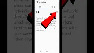 How To On Wifi Calling In Vivo V27 | Vivo V27 Me Wifi Calling Kaise Set Kare | #sorts #viral #tech
