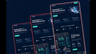 Crypto Website Landing Page Design Using WordPress Elementor