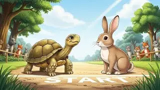 Motivational Animation | The Story of the rabbit and the Tortoise Race